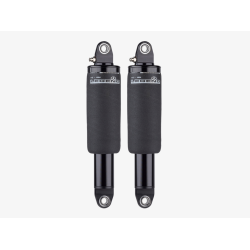 PartzBiz HD 1311-0104 - Legend Air Ride Suspension 12” 13” Shocks Adjustable Anodized Harley 06-17 Dyna