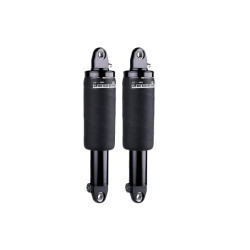 PartzBiz HD 1311-0109 - Legend Air-A Ride Suspension 12 13 Shocks Adjustable Anodized Harley 07-17 V-Rod