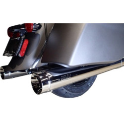 PartzBiz HD 140-21770 - Supertrapp 4” Stout Chrome Slip-On Mufflers Pipes Exhaust Indian 14-20 Touring PartzBiz HD 140-21770 - Supertrapp 4” Stout Chrome Slip-On Mufflers Pipes Exhaust Indian 14-20 Touring