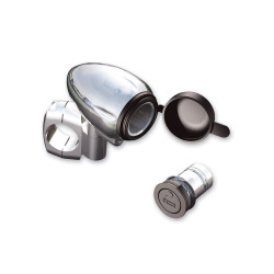 PartzBiz HD 1423 - Kuryakyn Chrome Handlebar 1” Mount Power Point Charger Cigarette Lighter Harley PartzBiz HD 1423 - Kuryakyn Chrome Handlebar 1” Mount Power Point Charger Cigarette Lighter Harley