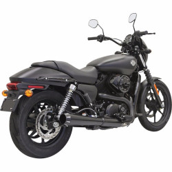 PartzBiz HD 1527RB - New Bassani 4” Black Exhaust Slip-On Megaphone Muffler Harley Street XG 500 750 PartzBiz HD 1527RB - New Bassani 4” Black Exhaust Slip-On Megaphone Muffler Harley Street XG 500 750