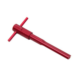 PartzBiz HD 16-0003 - Red Front Fairing Triple Tree Ignition Switch Alignment Tool Harley Touring Vrod