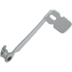 PartzBiz HD 1610-0189 - Drag Specialties Chrome Rear Brake Pedal Lever 42597-00A Harley Softail FLST