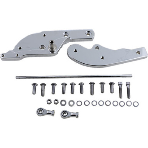 PartzBiz HD: 3480825-Drag Specialties Black Forward Control Kit 2018+ Harley Low Rider Street Bob PartzBiz HD: 3480825-Drag Specialties Black Forward Control Kit 2018+ Harley Low Rider Street Bob