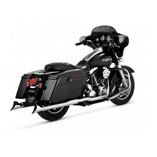 PartzBiz HD: 3454461-Vance & Hines Chrome True Dresser Duals Header Exhaust Pipe 95-08 Harley Touring PartzBiz HD: 3454461-Vance & Hines Chrome True Dresser Duals Header Exhaust Pipe 95-08 Harley Touring