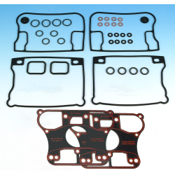 PartzBiz HD 17042-92 - James Rocker Box Gasket Complete Kit 1992-Up Harley Evo Big Twin JGI-17042-92 PartzBiz HD 17042-92 - James Rocker Box Gasket Complete Kit 1992-Up Harley Evo Big Twin JGI-17042-92