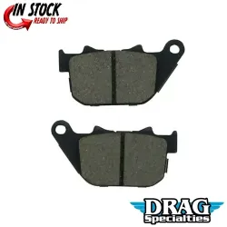 PartzBiz HD 1721-0885 - Drag Semi Metallic Rear Brake Pads Pair Set OE Harley XL Sportster 04-13 PartzBiz HD 1721-0885 - Drag Semi Metallic Rear Brake Pads Pair Set OE Harley XL Sportster 04-13
