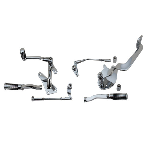 PartzBiz HD: 3492881-Custom Chrome Forward Controls Control Kit Foot Pegs 91-03 Harley Sportster XL PartzBiz HD: 3492881-Custom Chrome Forward Controls Control Kit Foot Pegs 91-03 Harley Sportster XL