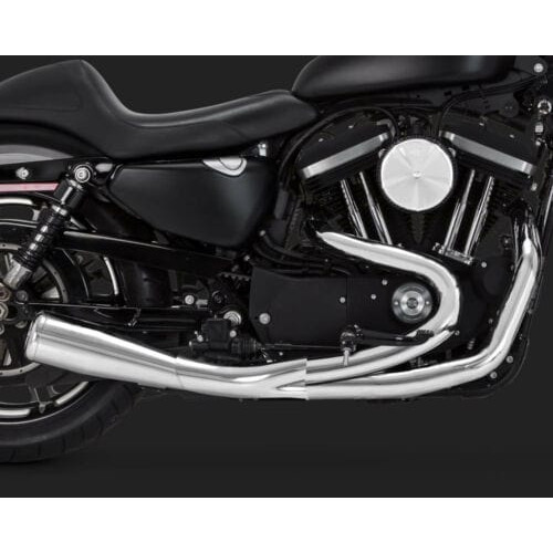 PartzBiz HD: 3454414-Vance & Hines Chrome 2 Into 1 2-1 Upsweep Exhaust Pipe Harley Sportster 07-2017 PartzBiz HD: 3454414-Vance & Hines Chrome 2 Into 1 2-1 Upsweep Exhaust Pipe Harley Sportster 07-2017