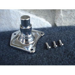 PartzBiz HD 17762 - Mid USA Chrome Solenoid Cover Push Button Starter Harley Big Twin 1991-2017 PartzBiz HD 17762 - Mid USA Chrome Solenoid Cover Push Button Starter Harley Big Twin 1991-2017
