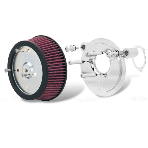 PartzBiz HD: 3443336-Arlen Ness Big Sucker Air Cleaner Stage 1 Performance Filter Kit Harley 18-505 PartzBiz HD: 3443336-Arlen Ness Big Sucker Air Cleaner Stage 1 Performance Filter Kit Harley 18-505