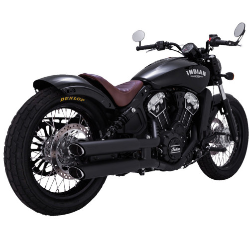 PartzBiz HD: 3487030-Vance & Hines Chrome Twin Slash Slip On Mufflers Exhaust Pipes Indian Scout 15+ PartzBiz HD: 3487030-Vance & Hines Chrome Twin Slash Slip On Mufflers Exhaust Pipes Indian Scout 15+