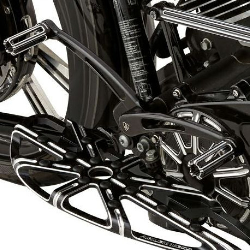 PartzBiz HD: 3486109-Arlen Ness Radius Heel Toe Shifter Lever Black +1” Harley Touring Softail 97+ PartzBiz HD: 3486109-Arlen Ness Radius Heel Toe Shifter Lever Black +1” Harley Touring Softail 97+