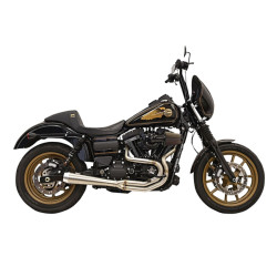 PartzBiz HD 1D2SSL - Bassani Greg Lutzka Edition Exhaust 2 into 1 Pipe Harley Dyna Stainless Steel SS PartzBiz HD 1D2SSL - Bassani Greg Lutzka Edition Exhaust 2 into 1 Pipe Harley Dyna Stainless Steel SS