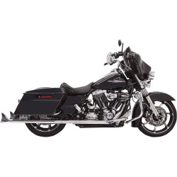 PartzBiz HD 1F17E36 - Bassani 36” Chrome Exhaust 2 1/4 Bagger Fishtail Slip-On Mufflers Harley Touring PartzBiz HD 1F17E36 - Bassani 36” Chrome Exhaust 2 1/4 Bagger Fishtail Slip-On Mufflers Harley Touring