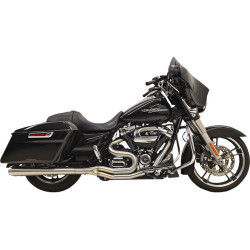 PartzBiz HD 1F21SS - Bassani Road Rage 3 Stainless Exhaust System Headers Megaphone Harley Touring M8 PartzBiz HD 1F21SS - Bassani Road Rage 3 Stainless Exhaust System Headers Megaphone Harley Touring M8
