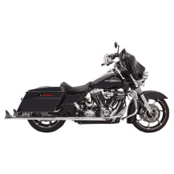 PartzBiz HD 1F27E36 - Bassani Chrome 36” Exhaust 2 1/4 Bagger Fishtail Slip-On Mufflers Harley Touring PartzBiz HD 1F27E36 - Bassani Chrome 36” Exhaust 2 1/4 Bagger Fishtail Slip-On Mufflers Harley Touring