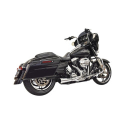 PartzBiz HD 1F52R - Bassani Chrome Road Rage 2 into 1 Short Exhaust Pipe System 95-16 Harley Touring PartzBiz HD 1F52R - Bassani Chrome Road Rage 2 into 1 Short Exhaust Pipe System 95-16 Harley Touring