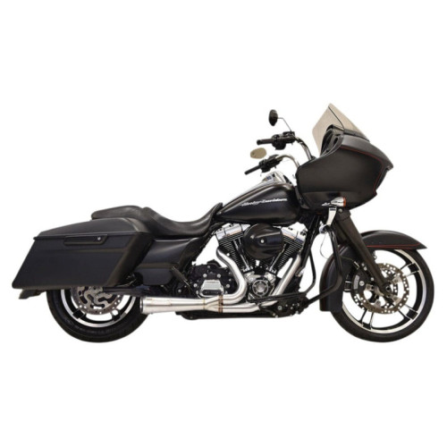 PartzBiz HD: 3469663-Bassani Stainless Steel Road Rage 2 - 1 Short Exhaust Pipe 95-16 Harley Touring PartzBiz HD: 3469663-Bassani Stainless Steel Road Rage 2 - 1 Short Exhaust Pipe 95-16 Harley Touring