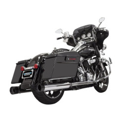PartzBiz HD 1F7DNT5 - Bassani 4” DNT Straight Can Chrome Black Bagger Exhaust Mufflers Harley Touring PartzBiz HD 1F7DNT5 - Bassani 4” DNT Straight Can Chrome Black Bagger Exhaust Mufflers Harley Touring