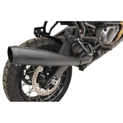 PartzBiz HD 1P187SSB - Bassani 4” Black Steel Slip-On Megaphone Muffler Slash-Cut Harley 1250 21+ PartzBiz HD 1P187SSB - Bassani 4” Black Steel Slip-On Megaphone Muffler Slash-Cut Harley 1250 21+