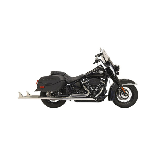 PartzBiz HD: 3465790-Bassani Chrome True Dual Exhaust 39” 2.25” Fishtail Harley Softail 18+ Baffles PartzBiz HD: 3465790-Bassani Chrome True Dual Exhaust 39” 2.25” Fishtail Harley Softail 18+ Baffles