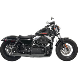PartzBiz HD 1X22R - Chrome Bassani Mega Power 2 into 1 Road Rage II Exhaust Pipe Short Sportster XL PartzBiz HD 1X22R - Chrome Bassani Mega Power 2 into 1 Road Rage II Exhaust Pipe Short Sportster XL