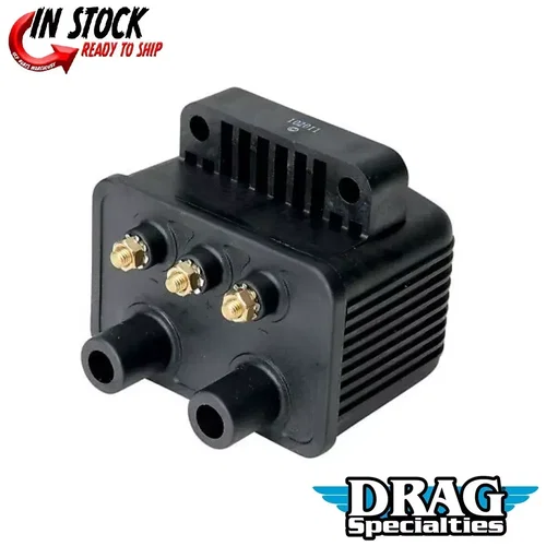 PartzBiz HD: 3484085-Drag Specialties Single-Fire Ignition Coil 2.4Ohm 12V Electronic Harley PartzBiz HD: 3484085-Drag Specialties Single-Fire Ignition Coil 2.4Ohm 12V Electronic Harley