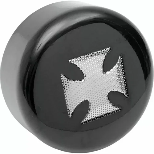 PartzBiz HD: 3457881-Maltese Cross Black Horn Cover Replacement Harley Softail Touring Dyna Sportster PartzBiz HD: 3457881-Maltese Cross Black Horn Cover Replacement Harley Softail Touring Dyna Sportster