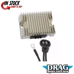 PartzBiz HD 2112-0779 - Drag Specialties Chrome Solid-State Voltage Regulator Harley Big Twin 1989-1999 PartzBiz HD 2112-0779 - Drag Specialties Chrome Solid-State Voltage Regulator Harley Big Twin 1989-1999