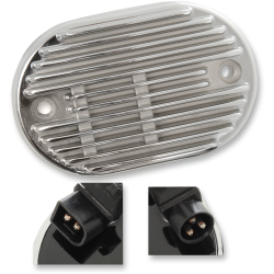 PartzBiz HD 2112-0805 - Drag Specialties Chrome Solid State Voltage Regulator 12V Harley 08-10 Softail PartzBiz HD 2112-0805 - Drag Specialties Chrome Solid State Voltage Regulator 12V Harley 08-10 Softail