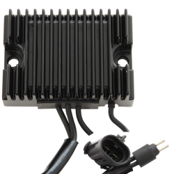 PartzBiz HD 2112-0829 - Drag Black Solid State Voltage Regulator 22A Harley XL Sportster 04-06 74523-04