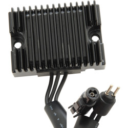 PartzBiz HD 2112-1074 - Drag Black Premium Voltage Regulator 32A Harley 94-03 Sportster XL OEM 74523-94