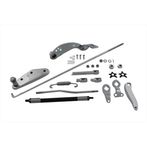 PartzBiz HD: 3445776-Chrome Mechanical Brake Control Kit 1936-1957 Harley Knucklehead Panhead FL U EL PartzBiz HD: 3445776-Chrome Mechanical Brake Control Kit 1936-1957 Harley Knucklehead Panhead FL U EL