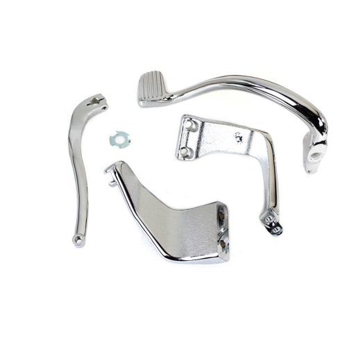 PartzBiz HD: 3454317-V-Twin Chrome Further Forward Mid Control Kit Foot Pegs Harley Dyna FXD 06-17 PartzBiz HD: 3454317-V-Twin Chrome Further Forward Mid Control Kit Foot Pegs Harley Dyna FXD 06-17