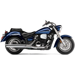 PartzBiz HD 2275 - Cobra Exhaust Chrome Slip-On Scalloped Tip Muffler 07-16 Yamaha XVS1300A V-Star PartzBiz HD 2275 - Cobra Exhaust Chrome Slip-On Scalloped Tip Muffler 07-16 Yamaha XVS1300A V-Star