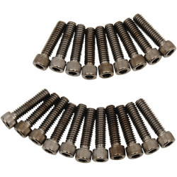 PartzBiz HD 2401-1021 - Drag M-Eight M8 Rocker Cover Socket Bolt Kit Black Knurled Harley 17+ FS FL FX PartzBiz HD 2401-1021 - Drag M-Eight M8 Rocker Cover Socket Bolt Kit Black Knurled Harley 17+ FS FL FX