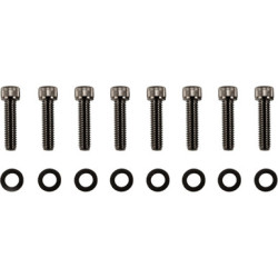 PartzBiz HD 2401-1032 - Drag M8 Transmission Bearing Socket Bolt Kit Black Knurled Harley 17+ FL FX FS PartzBiz HD 2401-1032 - Drag M8 Transmission Bearing Socket Bolt Kit Black Knurled Harley 17+ FL FX FS