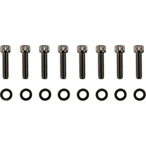 PartzBiz HD: 3487881-Drag M8 Transmission Bearing Socket Bolt Kit Black Knurled Harley 17+ FL FX FS PartzBiz HD: 3487881-Drag M8 Transmission Bearing Socket Bolt Kit Black Knurled Harley 17+ FL FX FS