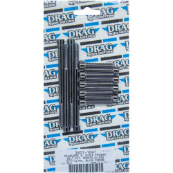PartzBiz HD 2401-1041 - Drag M-Eight M8 Outer Primary Socket Bolt Kit Black Smooth Harley Touring 17+ PartzBiz HD 2401-1041 - Drag M-Eight M8 Outer Primary Socket Bolt Kit Black Smooth Harley Touring 17+