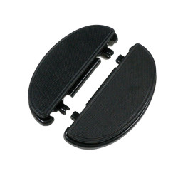 PartzBiz HD 27-0162 - Black Half Moon Floorboards Floor Boards Harley Touring Electra Glide Heritage PartzBiz HD 27-0162 - Black Half Moon Floorboards Floor Boards Harley Touring Electra Glide Heritage