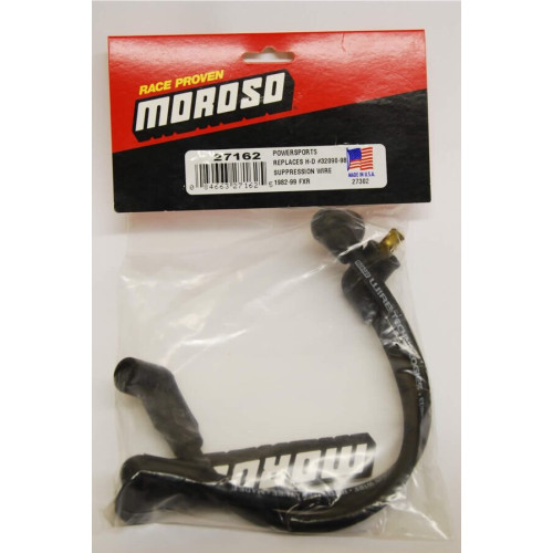 PartzBiz HD: 3455391-Moroso จุดระเบิดสายหัวเทียนด้านหน้าด้านหลังเปลี่ยนชุด Harley FXR/T/S 82-94