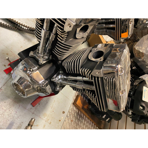 PartzBiz HD: 3473424-Ultima 113” Twin Cam A Competition Black Replacement Engine Motor Harley 99-06