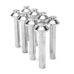 PartzBiz HD 3007 - Feuling Head Bolt Kit Stainless Steel Hex Head Harley 17-21 M-Eight M8 PartzBiz HD 3007 - Feuling Head Bolt Kit Stainless Steel Hex Head Harley 17-21 M-Eight M8