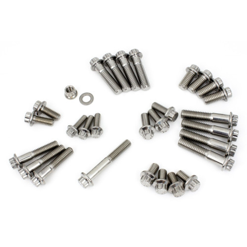 PartzBiz HD: 3487032-Feuling 12 Point Chassis Bolt Dress Up Fastener Kit SAE Steel Harley Softail M8 PartzBiz HD: 3487032-Feuling 12 Point Chassis Bolt Dress Up Fastener Kit SAE Steel Harley Softail M8