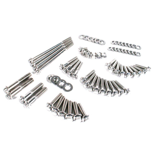 PartzBiz HD: 3462083-Feuling Dress Up Show Primary Transmission Fastener Kit Bolts Harley 06-17 Dyna