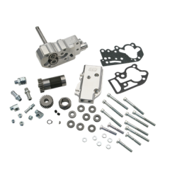 PartzBiz HD 31-6294 - S&S Billet Oil Pump Kit Package Breather Gears Harley Shovelhead 70-77 Big Twin
