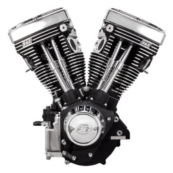 PartzBiz HD 310-0766 - New Black & Chrome S&S 111” V111 Evolution Evo Long Block Motor Engine Harley PartzBiz HD 310-0766 - New Black & Chrome S&S 111” V111 Evolution Evo Long Block Motor Engine Harley
