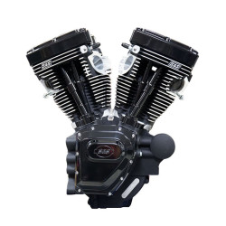 PartzBiz HD 310-0770 - S&S Black & Chrome T111 111” Motor Engine Long Block 99-06 Harley Twin Cam TC88A PartzBiz HD 310-0770 - S&S Black & Chrome T111 111” Motor Engine Long Block 99-06 Harley Twin Cam TC88A