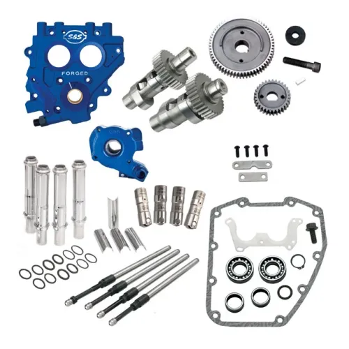 PartzBiz HD: 3460205-S&S 558GE Easy Gear Drive Camshaft Cam Chest Plate Pushrod Kit Harley 99-06 .585 PartzBiz HD: 3460205-S&S 558GE Easy Gear Drive Camshaft Cam Chest Plate Pushrod Kit Harley 99-06 .585